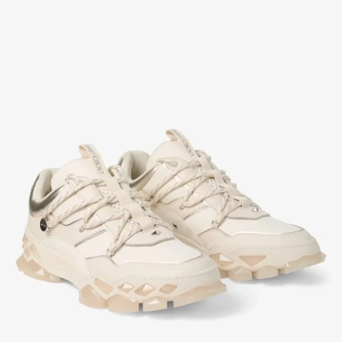 Sneakers Diamond X II M in pelle color latte Sneakers Diamond X II M in pelle color latte