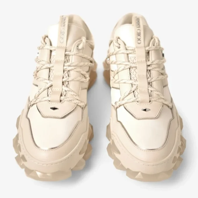 Sneakers Diamond X II M in pelle color latte Sneakers Diamond X II M in pelle color latte