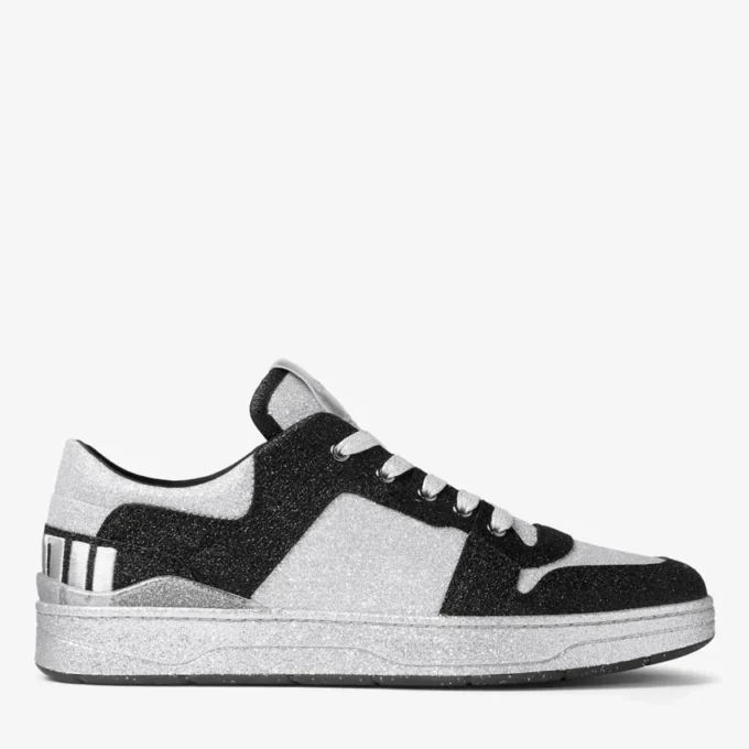 Sneakers Florent M in tessuto glitterato nero Sneakers Florent M in tessuto glitterato nero