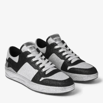 Sneakers Florent M in tessuto glitterato nero Sneakers Florent M in tessuto glitterato nero