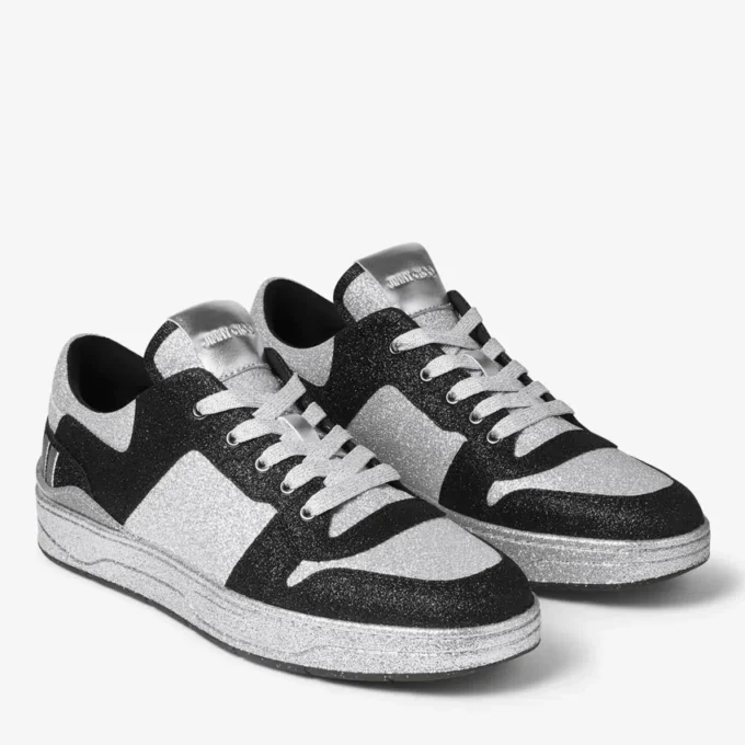 Sneakers Florent M in tessuto glitterato nero Sneakers Florent M in tessuto glitterato nero