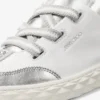 Sneakers in pelle nappa metallizzata argento Diamond Light Flex F Sneakers in pelle nappa metallizzata argento Diamond Light Flex F