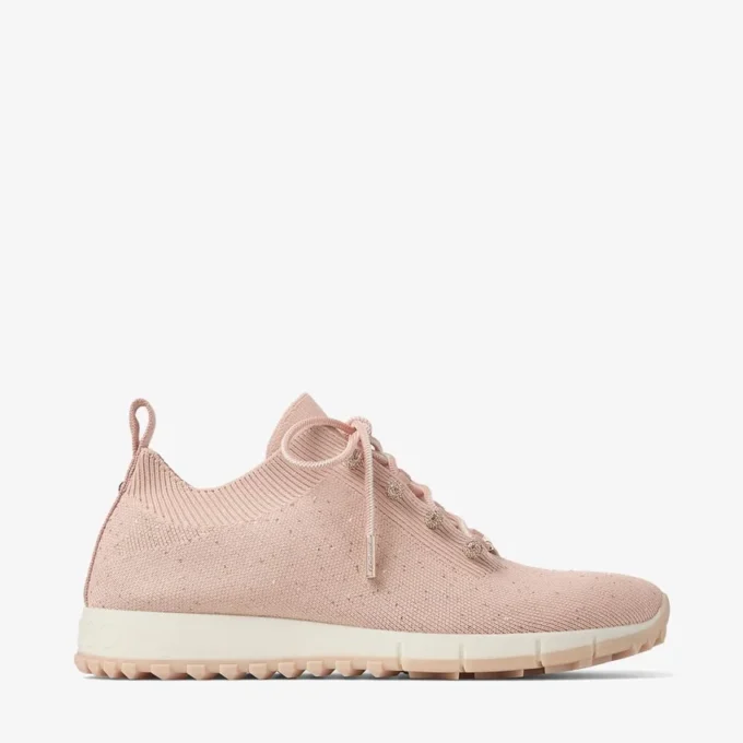 Sneakers Veles in maglia con paillettes Macaron Sneakers Veles in maglia con paillettes Macaron