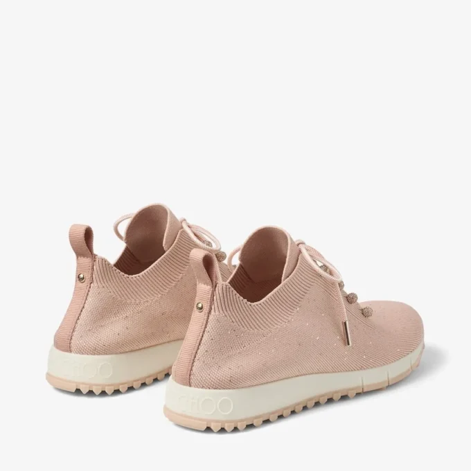 Sneakers Veles in maglia con paillettes Macaron Sneakers Veles in maglia con paillettes Macaron