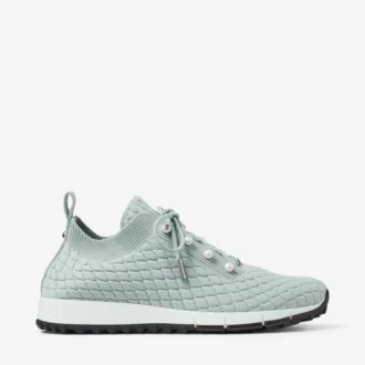 Sneakers Veles Light Verde in maglia testurizzata