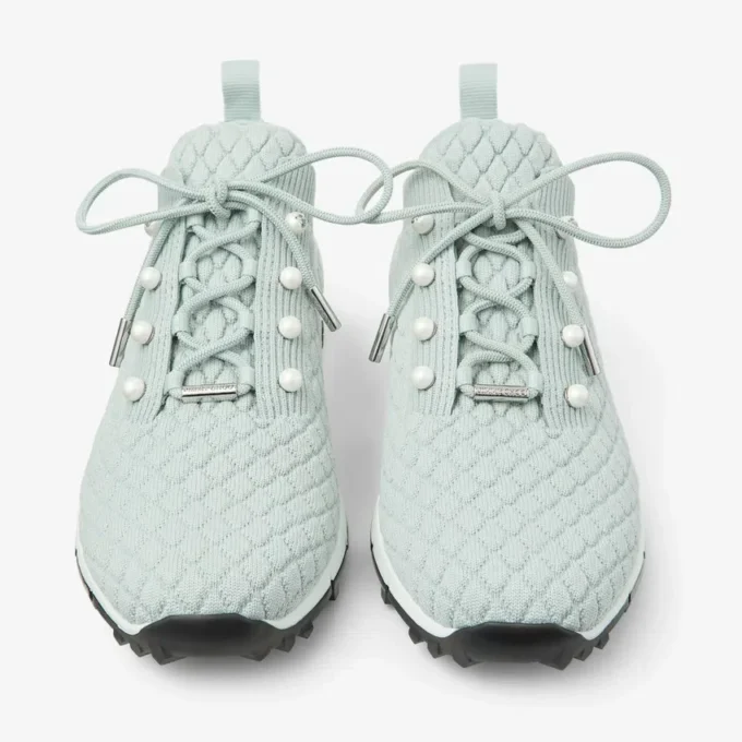 Sneakers Veles Light Verde in maglia testurizzata Sneakers Veles Light Verde in maglia testurizzata