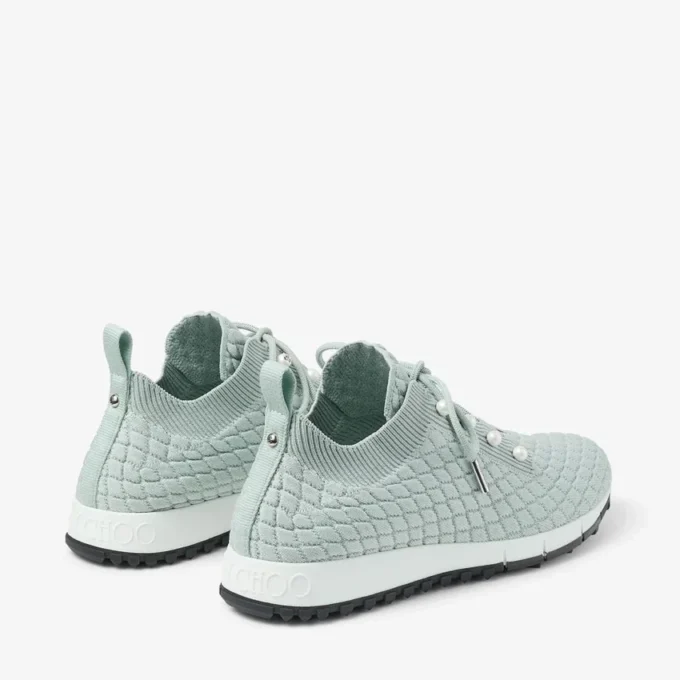 Sneakers Veles Light Verde in maglia testurizzata Sneakers Veles Light Verde in maglia testurizzata
