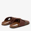 Sol Slide: ciabatte in pelle Vachetta color sigaro Sol Slide: ciabatte in pelle Vachetta color sigaro