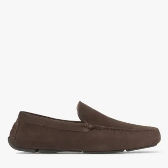 Stanly Driver Mocha in pelle scamosciata rovesciata