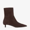 Stivaletti Lory 35 in pelle scamosciata color cioccolato Stivaletti Lory 35 in pelle scamosciata color cioccolato