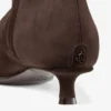 Stivaletti Lory 35 in pelle scamosciata color cioccolato Stivaletti Lory 35 in pelle scamosciata color cioccolato