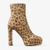 Stivaletti Marene 120 in cavallino con stampa leopardata naturale Stivaletti Marene 120 in cavallino con stampa leopardata naturale