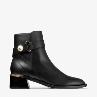 Stivaletti Noor 45 in pelle nera