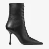 Stivaletti Scarlett 95 in pelle nappa nera Stivaletti Scarlett 95 in pelle nappa nera
