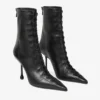 Stivaletti Scarlett 95 in pelle nappa nera Stivaletti Scarlett 95 in pelle nappa nera