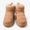 Stivaletti Xan in pelle scamosciata color caramello con shearling Stivaletti Xan in pelle scamosciata color caramello con shearling
