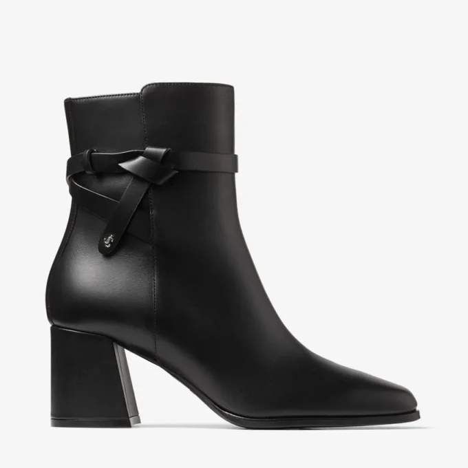 Stivaletto Lawton 65 in pelle di vitello nera Stivaletto Lawton 65 in pelle di vitello nera