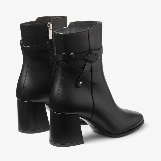 Stivaletto Lawton 65 in pelle di vitello nera Stivaletto Lawton 65 in pelle di vitello nera