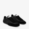 Sunny F in mix di pelle nera e jimmy choo Lace Low Top Trainers Sunny F in mix di pelle nera e jimmy choo Lace Low Top Trainers