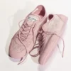 Sunny F in mix di pelle rosa e sneakers basse con lacci jimmy choo Sunny F in mix di pelle rosa e sneakers basse con lacci jimmy choo