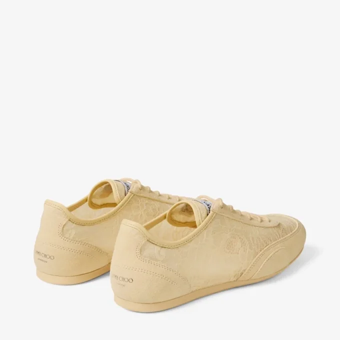 Sunny F Mix di pelle e pizzo jimmy choo – Sneakers basse Sunny F Mix di pelle e pizzo jimmy choo – Sneakers basse