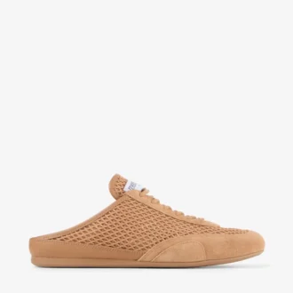 Sunny Mule F Mix di pelle color toffee e mesh Diamond – Sneakers basse