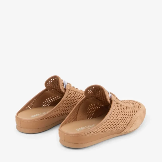 Sunny Mule F Mix di pelle color toffee e mesh Diamond – Sneakers basse Sunny Mule F Mix di pelle color toffee e mesh Diamond – Sneakers basse