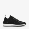 Veles Sneakers basse in maglia all’uncinetto nera con perle Veles Sneakers basse in maglia all’uncinetto nera con perle