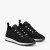 Veles Sneakers basse in maglia all’uncinetto nera con perle Veles Sneakers basse in maglia all’uncinetto nera con perle