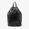 Zaino Jimmy Choo Noir Kei Ninomiya  Zaino in pelle nappa nera con decorazioni metalliche a forma di stelle